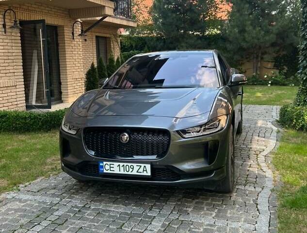 Серый Ягуар I-Pace, объемом двигателя 0 л и пробегом 65 тыс. км за 22500 $, фото 1 на Automoto.ua