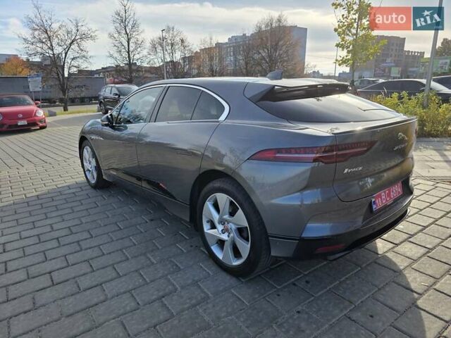 Сірий Ягуар I-Pace, об'ємом двигуна 0 л та пробігом 81 тис. км за 21800 $, фото 5 на Automoto.ua