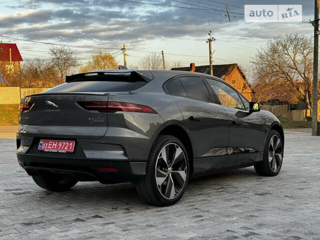 Серый Ягуар I-Pace, объемом двигателя 0 л и пробегом 77 тыс. км за 32500 $, фото 4 на Automoto.ua