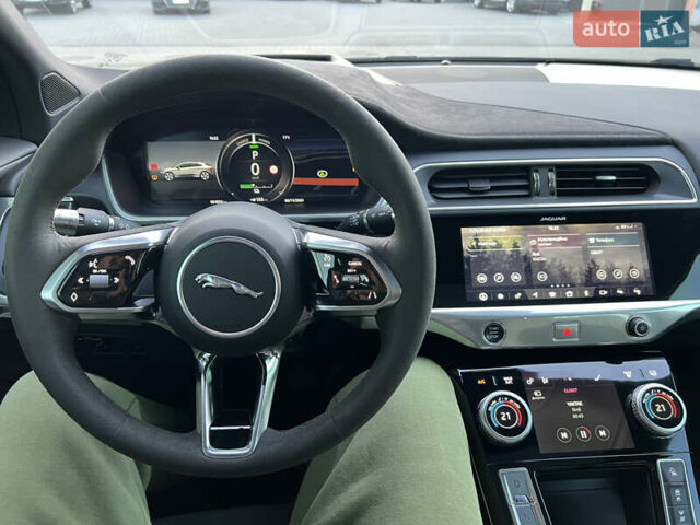 Серый Ягуар I-Pace, объемом двигателя 0 л и пробегом 65 тыс. км за 22500 $, фото 2 на Automoto.ua