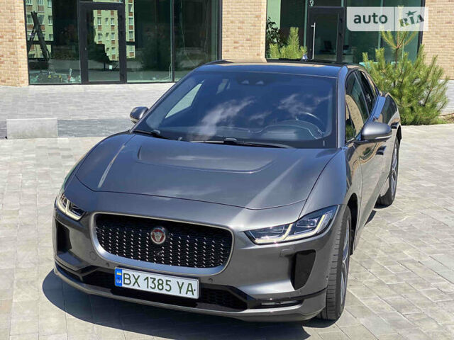 Сірий Ягуар I-Pace, об'ємом двигуна 0 л та пробігом 108 тис. км за 38800 $, фото 1 на Automoto.ua