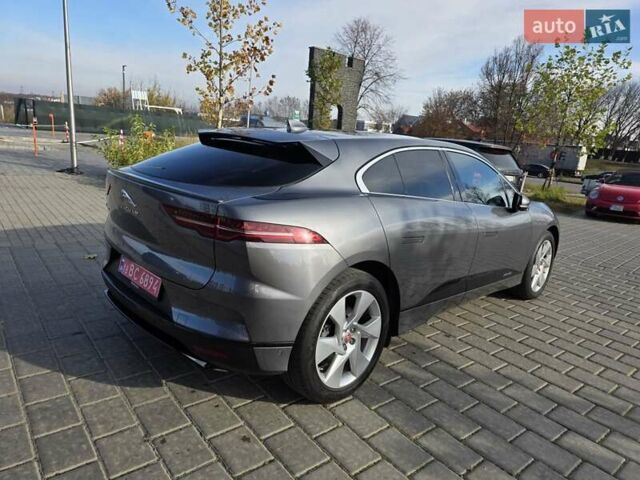 Сірий Ягуар I-Pace, об'ємом двигуна 0 л та пробігом 81 тис. км за 21800 $, фото 4 на Automoto.ua