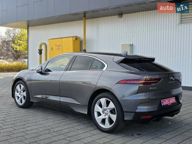 Сірий Ягуар I-Pace, об'ємом двигуна 0 л та пробігом 81 тис. км за 21800 $, фото 11 на Automoto.ua