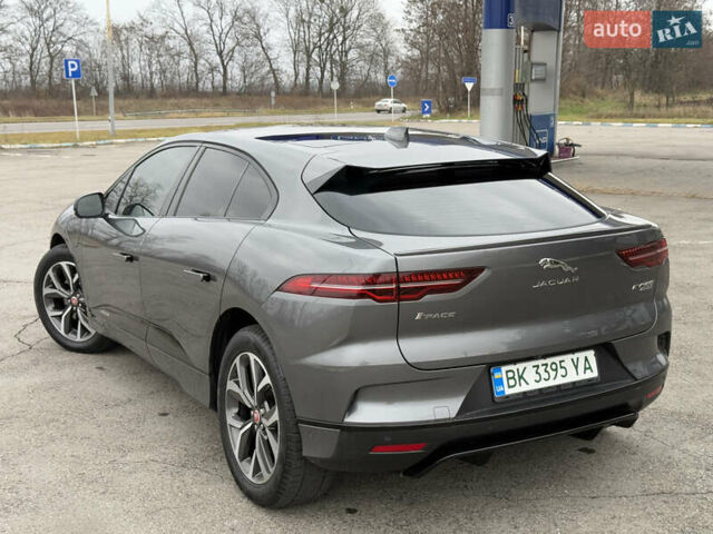 Сірий Ягуар I-Pace, об'ємом двигуна 0 л та пробігом 175 тис. км за 25500 $, фото 7 на Automoto.ua