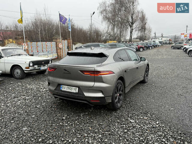 Серый Ягуар I-Pace, объемом двигателя 0 л и пробегом 169 тыс. км за 24999 $, фото 1 на Automoto.ua