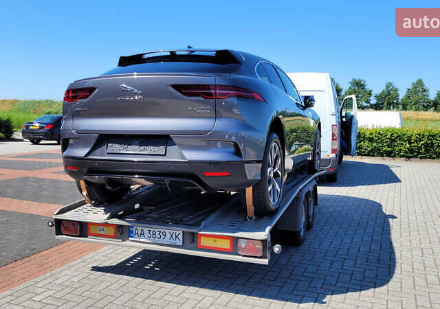 Серый Ягуар I-Pace, объемом двигателя 0 л и пробегом 94 тыс. км за 32000 $, фото 1 на Automoto.ua