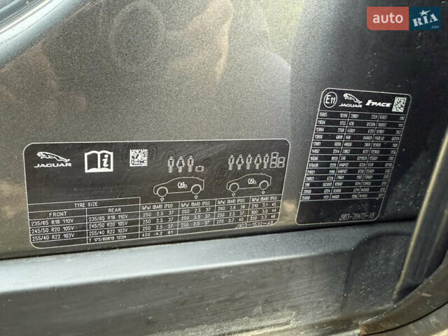 Серый Ягуар I-Pace, объемом двигателя 0 л и пробегом 112 тыс. км за 22999 $, фото 43 на Automoto.ua