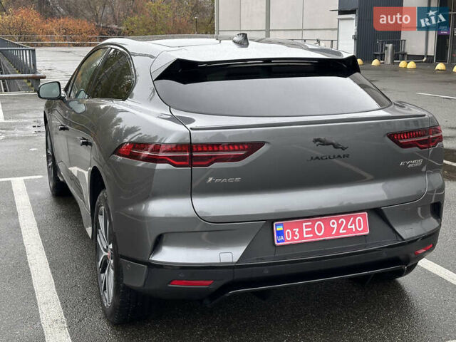 Серый Ягуар I-Pace, объемом двигателя 0 л и пробегом 163 тыс. км за 26500 $, фото 13 на Automoto.ua