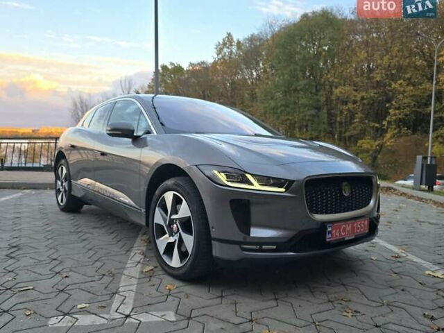 Серый Ягуар I-Pace, объемом двигателя 0 л и пробегом 97 тыс. км за 22950 $, фото 1 на Automoto.ua