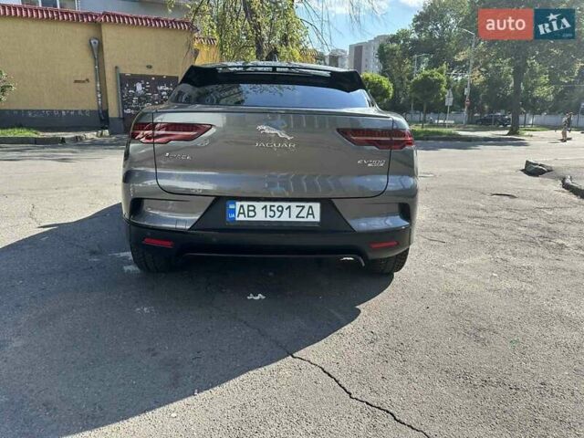 Сірий Ягуар I-Pace, об'ємом двигуна 0 л та пробігом 137 тис. км за 23850 $, фото 3 на Automoto.ua