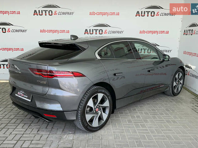Серый Ягуар I-Pace, объемом двигателя 0 л и пробегом 68 тыс. км за 28950 $, фото 2 на Automoto.ua