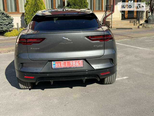 Сірий Ягуар I-Pace, об'ємом двигуна 0 л та пробігом 99 тис. км за 26750 $, фото 24 на Automoto.ua