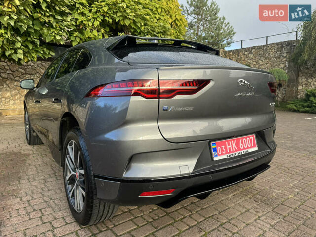 Сірий Ягуар I-Pace, об'ємом двигуна 0 л та пробігом 86 тис. км за 23599 $, фото 10 на Automoto.ua