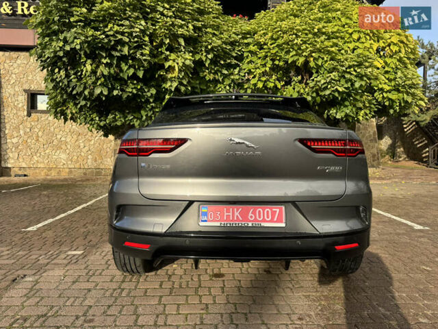 Сірий Ягуар I-Pace, об'ємом двигуна 0 л та пробігом 86 тис. км за 23599 $, фото 8 на Automoto.ua