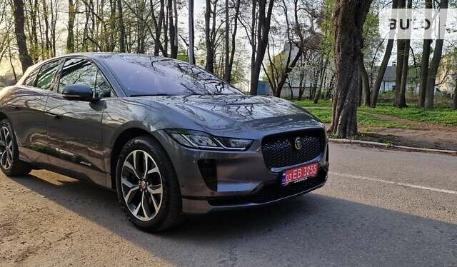 Сірий Ягуар I-Pace, об'ємом двигуна 0 л та пробігом 94 тис. км за 28500 $, фото 1 на Automoto.ua