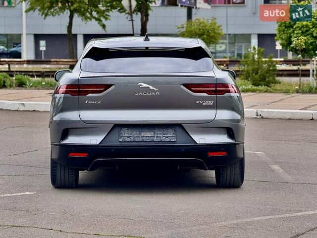 Сірий Ягуар I-Pace, об'ємом двигуна 0 л та пробігом 79 тис. км за 23950 $, фото 4 на Automoto.ua