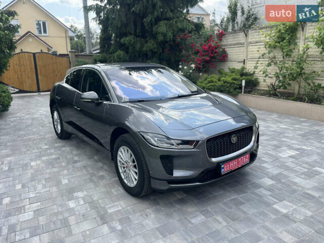 Сірий Ягуар I-Pace, об'ємом двигуна 0 л та пробігом 76 тис. км за 24650 $, фото 2 на Automoto.ua