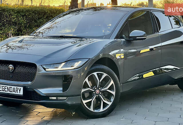 Сірий Ягуар I-Pace, об'ємом двигуна 0 л та пробігом 55 тис. км за 32500 $, фото 1 на Automoto.ua