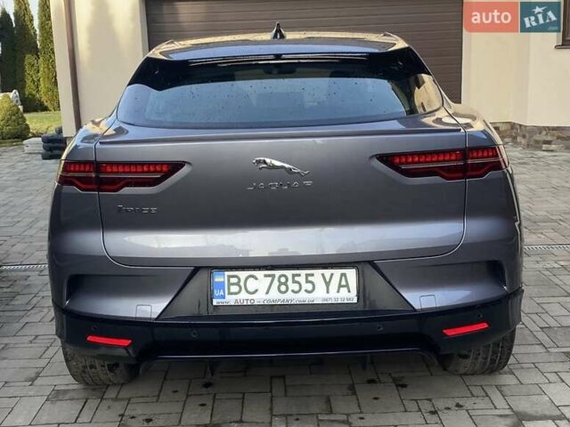 Сірий Ягуар I-Pace, об'ємом двигуна 0 л та пробігом 54 тис. км за 29250 $, фото 1 на Automoto.ua