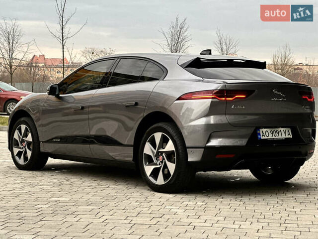 Сірий Ягуар I-Pace, об'ємом двигуна 0 л та пробігом 57 тис. км за 30990 $, фото 4 на Automoto.ua