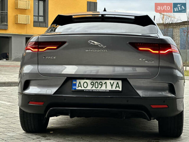 Сірий Ягуар I-Pace, об'ємом двигуна 0 л та пробігом 57 тис. км за 30990 $, фото 5 на Automoto.ua