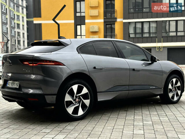 Сірий Ягуар I-Pace, об'ємом двигуна 0 л та пробігом 57 тис. км за 30990 $, фото 6 на Automoto.ua