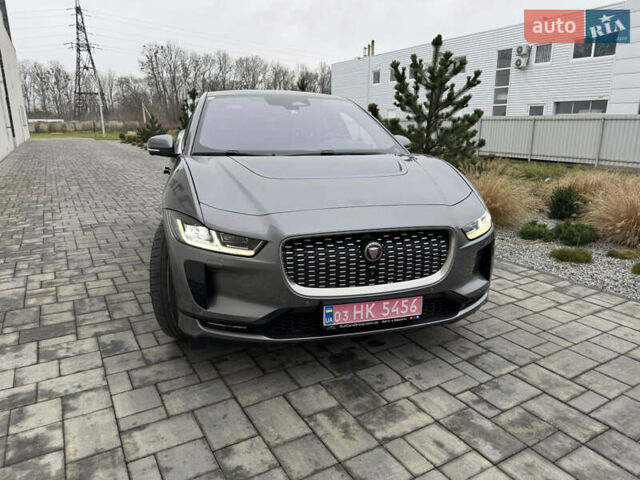 Серый Ягуар I-Pace, объемом двигателя 0 л и пробегом 98 тыс. км за 29700 $, фото 1 на Automoto.ua