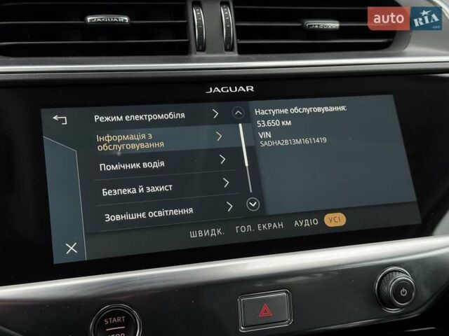 Серый Ягуар I-Pace, объемом двигателя 0 л и пробегом 91 тыс. км за 28900 $, фото 62 на Automoto.ua