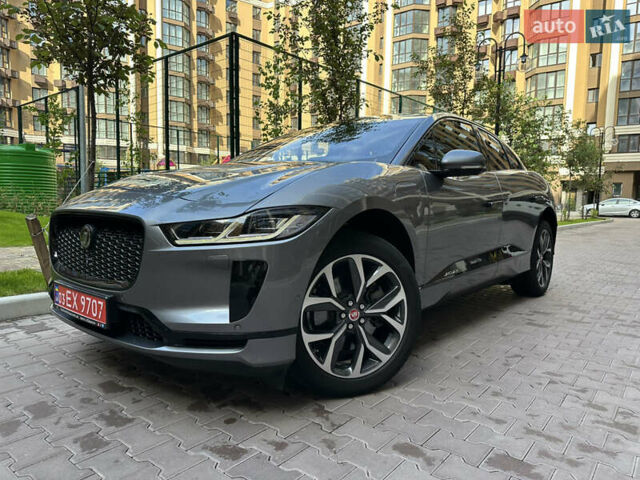 Серый Ягуар I-Pace, объемом двигателя 0 л и пробегом 82 тыс. км за 30900 $, фото 1 на Automoto.ua