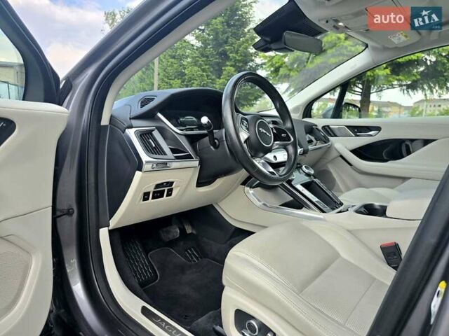 Сірий Ягуар I-Pace, об'ємом двигуна 0 л та пробігом 70 тис. км за 27900 $, фото 23 на Automoto.ua