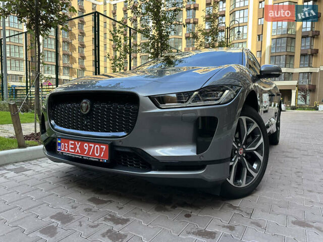 Серый Ягуар I-Pace, объемом двигателя 0 л и пробегом 82 тыс. км за 30900 $, фото 2 на Automoto.ua
