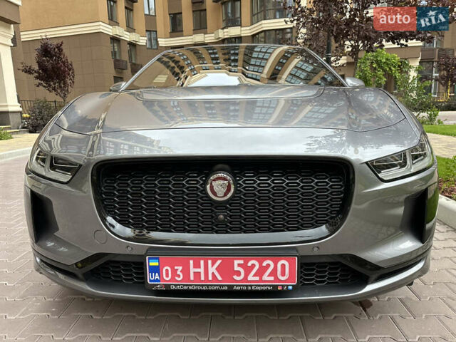 Серый Ягуар I-Pace, объемом двигателя 0 л и пробегом 59 тыс. км за 35500 $, фото 2 на Automoto.ua