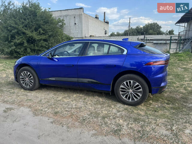 Синий Ягуар I-Pace, объемом двигателя 0 л и пробегом 87 тыс. км за 17400 $, фото 4 на Automoto.ua