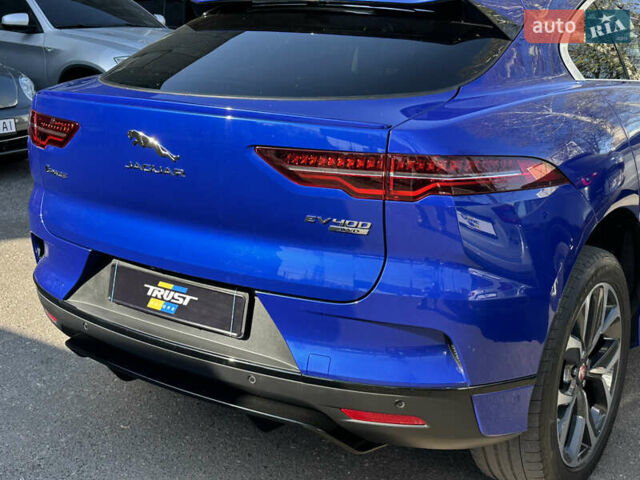 Синий Ягуар I-Pace, объемом двигателя 0 л и пробегом 31 тыс. км за 31500 $, фото 17 на Automoto.ua