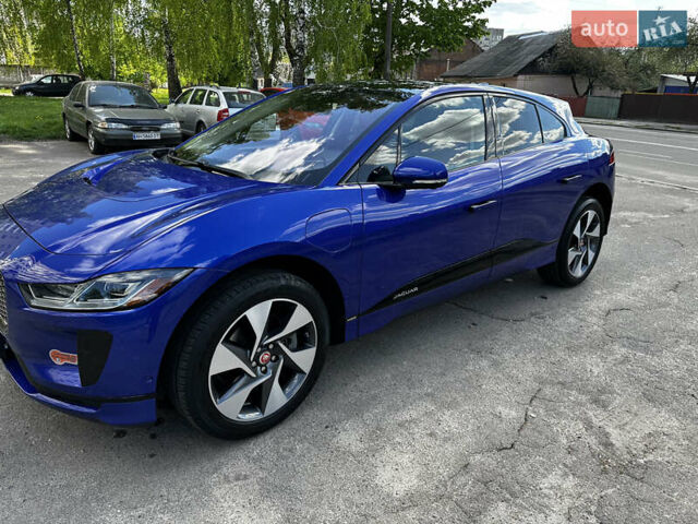Синий Ягуар I-Pace, объемом двигателя 0 л и пробегом 32 тыс. км за 23400 $, фото 3 на Automoto.ua
