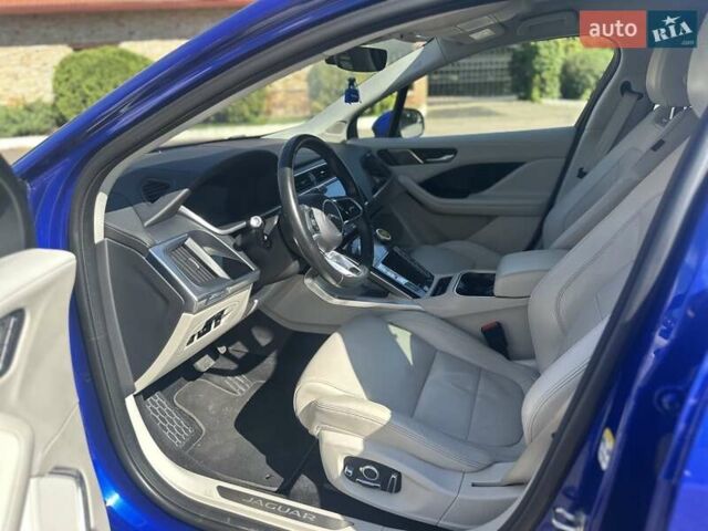 Синий Ягуар I-Pace, объемом двигателя 0 л и пробегом 71 тыс. км за 28500 $, фото 13 на Automoto.ua