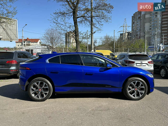 Синий Ягуар I-Pace, объемом двигателя 0 л и пробегом 31 тыс. км за 31500 $, фото 9 на Automoto.ua