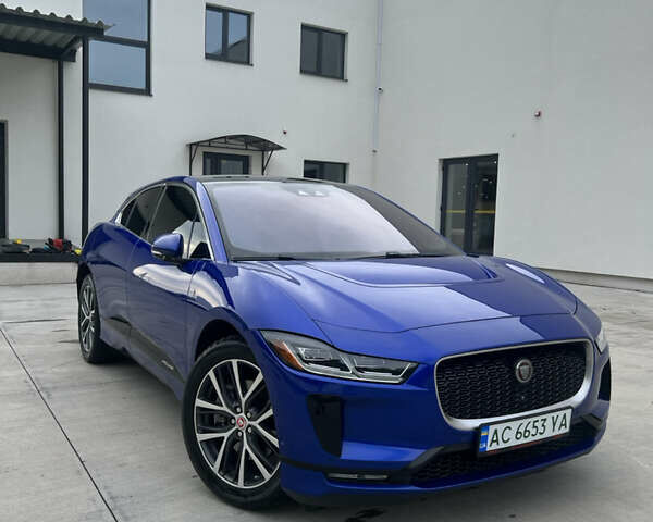 Синий Ягуар I-Pace, объемом двигателя 0 л и пробегом 126 тыс. км за 23999 $, фото 1 на Automoto.ua