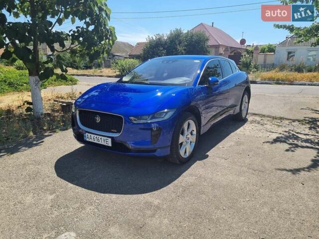 Синий Ягуар I-Pace, объемом двигателя 0 л и пробегом 137 тыс. км за 27500 $, фото 2 на Automoto.ua