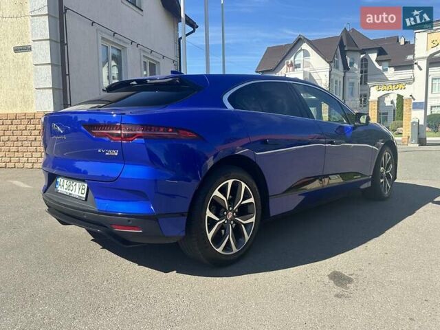Синий Ягуар I-Pace, объемом двигателя 0 л и пробегом 71 тыс. км за 28500 $, фото 4 на Automoto.ua