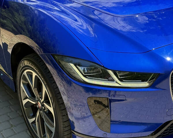Синий Ягуар I-Pace, объемом двигателя 0 л и пробегом 147 тыс. км за 28500 $, фото 2 на Automoto.ua