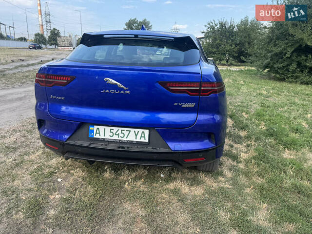 Синий Ягуар I-Pace, объемом двигателя 0 л и пробегом 87 тыс. км за 17400 $, фото 9 на Automoto.ua