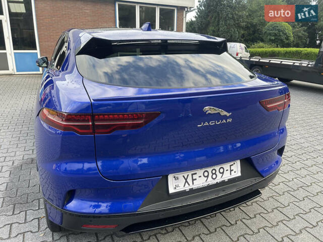 Синий Ягуар I-Pace, объемом двигателя 0 л и пробегом 65 тыс. км за 39000 $, фото 11 на Automoto.ua