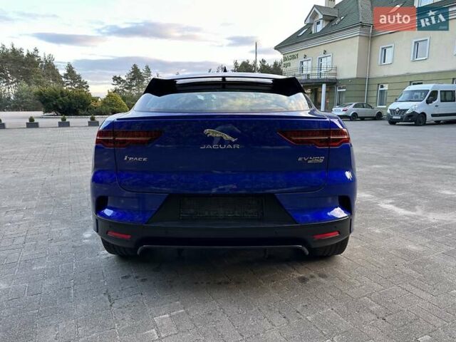 Синий Ягуар I-Pace, объемом двигателя 0 л и пробегом 81 тыс. км за 33790 $, фото 5 на Automoto.ua