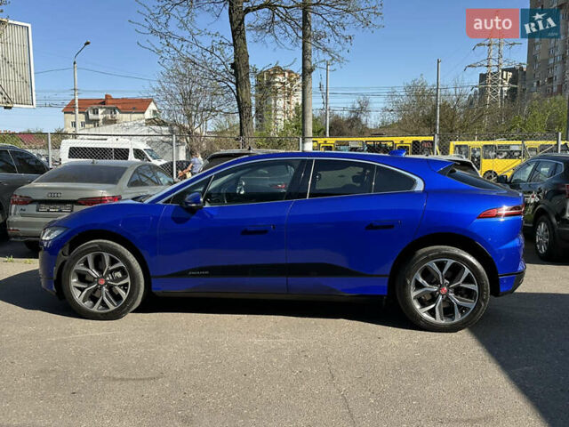 Синий Ягуар I-Pace, объемом двигателя 0 л и пробегом 31 тыс. км за 31500 $, фото 11 на Automoto.ua