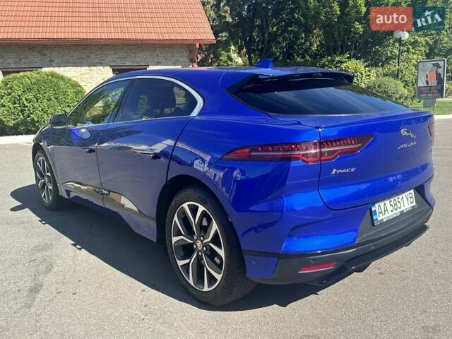Синий Ягуар I-Pace, объемом двигателя 0 л и пробегом 71 тыс. км за 28500 $, фото 19 на Automoto.ua