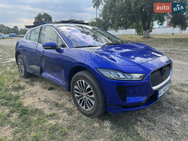 Синий Ягуар I-Pace, объемом двигателя 0 л и пробегом 87 тыс. км за 17400 $, фото 17 на Automoto.ua