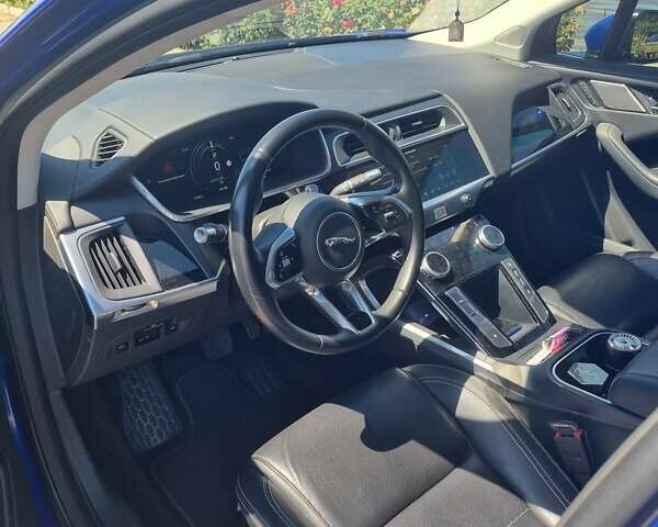 Синий Ягуар I-Pace, объемом двигателя 0 л и пробегом 137 тыс. км за 27500 $, фото 23 на Automoto.ua