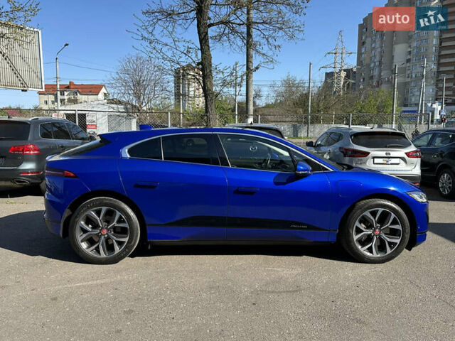 Синий Ягуар I-Pace, объемом двигателя 0 л и пробегом 31 тыс. км за 31500 $, фото 8 на Automoto.ua