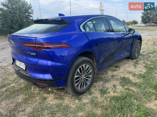 Синий Ягуар I-Pace, объемом двигателя 0 л и пробегом 87 тыс. км за 17400 $, фото 11 на Automoto.ua